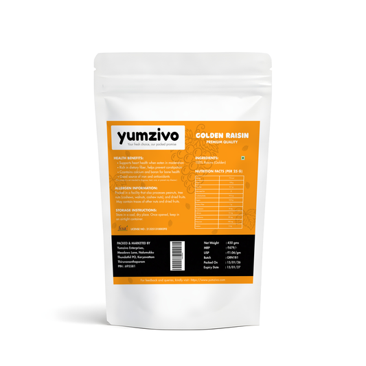 Yumzivo - Premium Golden Raisins