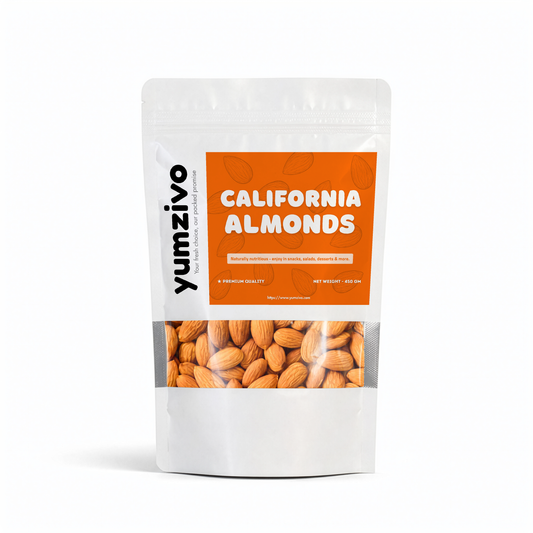 Yumzivo - Premium California Almonds 450 gm