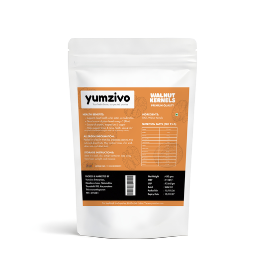 Yumzivo - Premium Walnut Kernels 