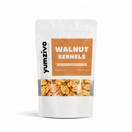Yumzivo - Premium Walnut Kernels 450 gm